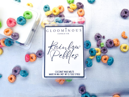 Rainbow Pebbles Shimmer Wax Melts - Fruity Cereal & Sugary Milk