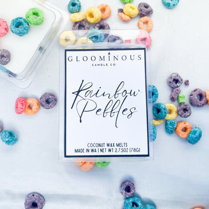 Rainbow Pebbles Shimmer Wax Melts - Fruity Cereal & Sugary Milk