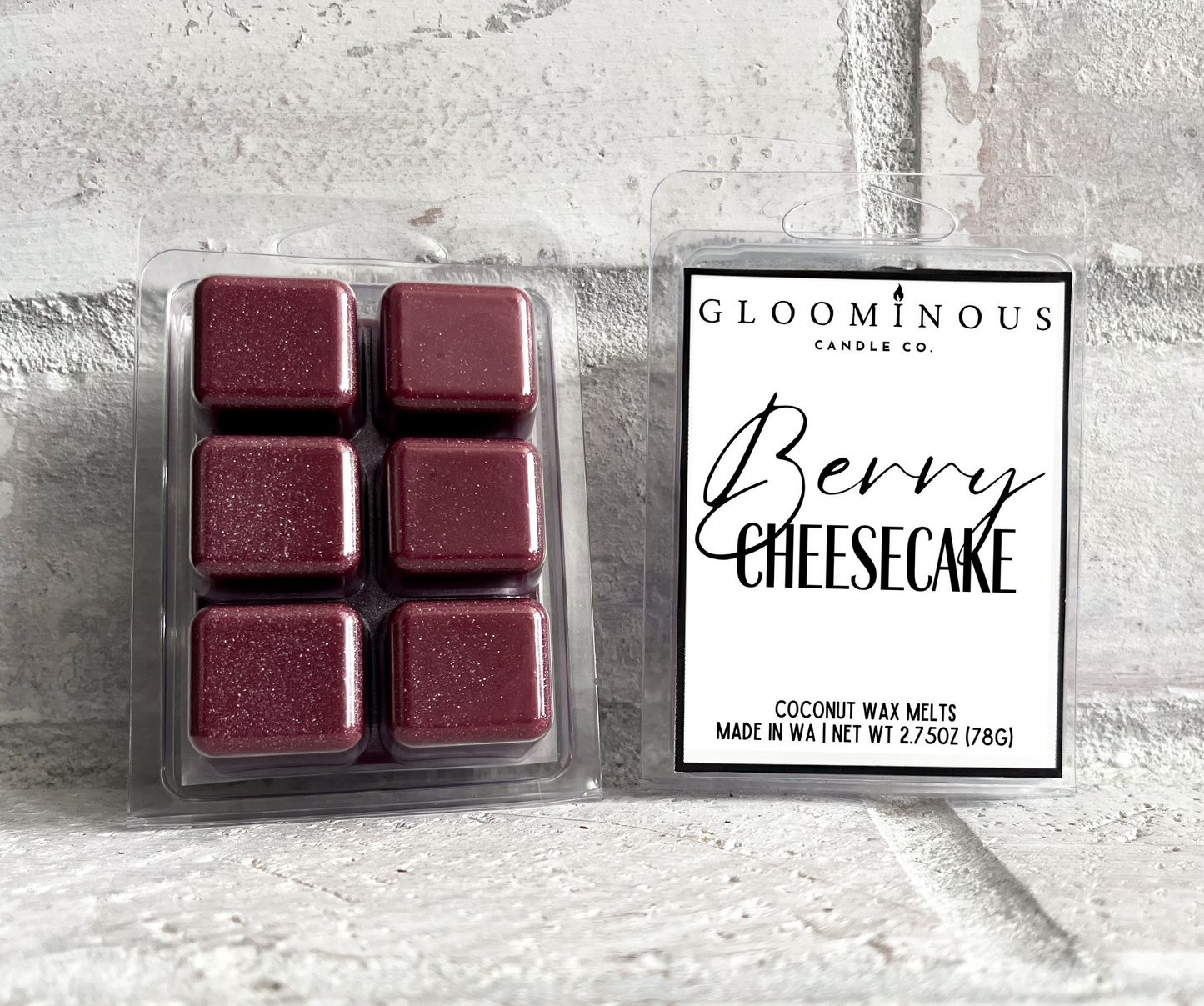 Berry Cheesecake Shimmer Wax Melts - Cottage Berries & Creamy Vanilla Cheesecake